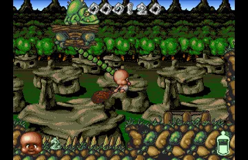 Chuck Rock 2 - Son of Chuck_Disk2 screen shot game playing